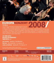 Berliner Philharmoniker - Europakonzert 2008, Blu-ray Disc
