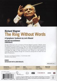 Richard Wagner (1813-1883): Richard Wagner - The Ring Without Words, DVD