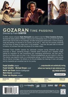 Gozaran - Time passing - Der Dirigent Nader Mashayekhi, DVD