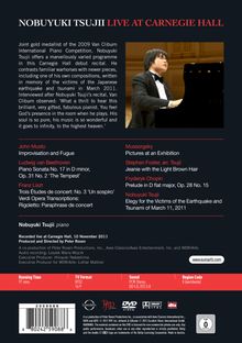 Nobuyuki Tsujii - Live At Carnegie Hall, DVD