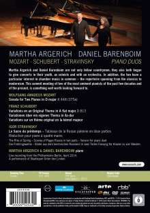 Martha Argerich &amp; Daniel Barenboim - Piano Duos, DVD
