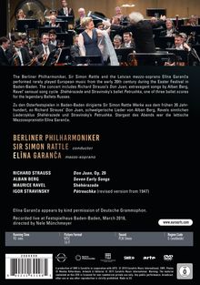 Berliner Philharmoniker - Osterfestspiele in Baden-Baden 2018, DVD