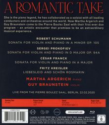 Guy Braunstein &amp; Martha Argerich - A Romantic Take, Blu-ray Disc