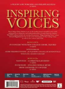 New College Choir Oxford - Inspiring Voices, 2 DVDs und 2 CDs