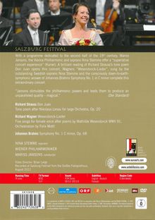 Wiener Philharmoniker - Salzburger Festspiele 2012, DVD