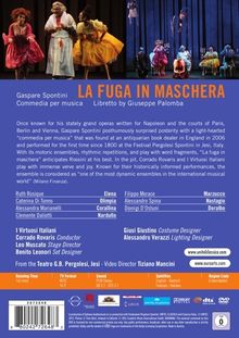 Gaspare Spontini (1774-1851): La Fuga In Maschera, DVD