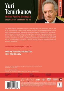 Dmitri Schostakowitsch (1906-1975): Symphonie Nr.10, DVD