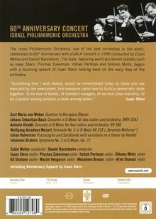 Israel Philharmonic Orchestra - 60th Anniversary Gala Concert, DVD