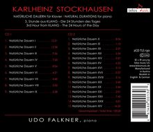 Karlheinz Stockhausen (1928-2007): Natürliche Dauern - 3. Stunde aus "Klang", 2 CDs