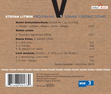 Stefan Litwin - Programs Vol.5 "Sonata y Destrucciones", CD