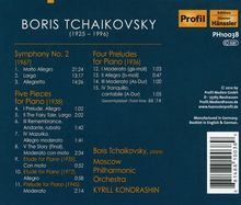 Boris Tschaikowsky (1925-1996): Symphonie Nr.2, CD