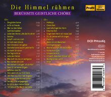 Die Himmel rühmen - Berühmte geistliche Chöre, 2 CDs