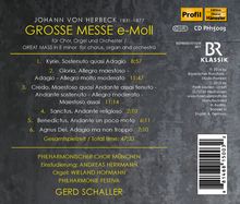 Johann von Herbeck (1831-1877): Große Messe e-moll für Chor, Orgel und Orchester, CD