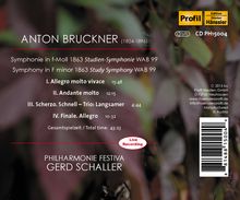 Anton Bruckner (1824-1896): Symphonie f-moll (1863), CD