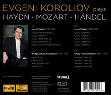 Evgeni Koroliov plays Haydn, Mozart, Händel, 4 CDs