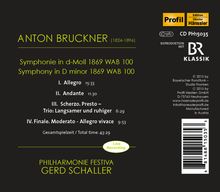 Anton Bruckner (1824-1896): Symphonie Nr.0 d-moll (1869), CD