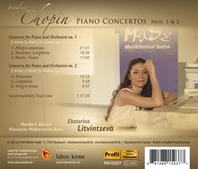 Frederic Chopin (1810-1849): Klavierkonzerte Nr.1 &amp; 2, CD