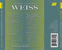 Silvius Leopold Weiss (1687-1750): Lautenwerke, CD