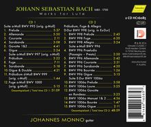 Johann Sebastian Bach (1685-1750): Gitarrenwerke (Ges.-Aufn.), 2 CDs