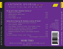 Antonin Dvorak (1841-1904): Klaviertrios Nr.3 &amp; 4 (op.65 &amp; 90), CD