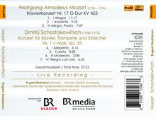 Dmitri Schostakowitsch (1906-1975): Klavierkonzert Nr.1 f.Klavier &amp; Trompete, CD