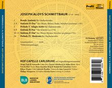 Joseph Aloys Schmittbaur (1718-1809): Orchesterwerke "Hommage a Joseph Aloys Schmittbaur", CD
