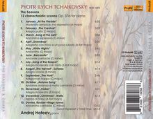 Peter Iljitsch Tschaikowsky (1840-1893): Die Jahreszeiten op.37b (Fass.f.Klavier), CD