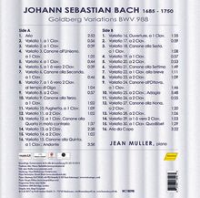 Johann Sebastian Bach (1685-1750): Goldberg-Variationen BWV 988 (180g), LP