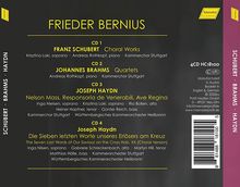 Frieder Bernius - Chorwerke von Schubert,Brahms,Haydn, 4 CDs