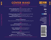 Günter Wand - Concertos, 6 CDs