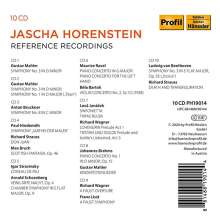 Jascha Horenstein - Reference Recordings, 10 CDs