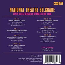 National Theatre Belgrade - 7 Great Russian Operas from 1955, 22 CDs