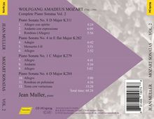 Wolfgang Amadeus Mozart (1756-1791): Klaviersonaten Nr.1,4,6,8, CD