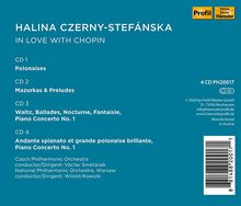 Halina Czerny-Stefanska - In Love with Chopin, 4 CDs