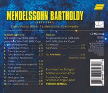 Felix Mendelssohn Bartholdy (1809-1847): Te Deum, CD