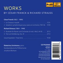 Cesar Franck (1822-1890): Symphonische Variationen für Klavier &amp; Orchester, CD