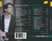Benjamin Britten (1913-1976): Suiten für Cello solo Nr.1-3 (opp.72,80,87), CD