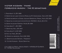 Ferruccio Busoni (1866-1924): Sonatinen für Klavier Nr. 1-6, CD