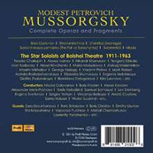 Modest Mussorgsky (1839-1881): Sämtliche Opern und Fragmente, 17 CDs