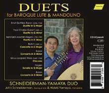 Duette für Barock-Laute &amp; Mandoline, CD