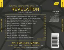 Zvi Emanuel-Marial - Revelation (Bach Alto Arias), CD