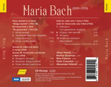 Maria Bach (1896-1978): Klavierquintett "Wolga-Quintett", CD