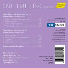 Carl Frühling (1868-1937): Klavierquintett op.30, CD