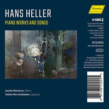 Hans Heller (1898-1969): Klavierwerke &amp; Lieder, CD