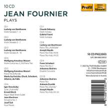 Jean Fournier plays, 10 CDs