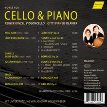 Reiner Ginzel - Werke für Cello &amp; Klavier, CD