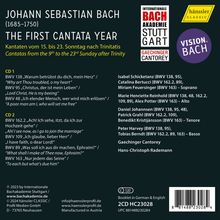 Johann Sebastian Bach (1685-1750): Vision.Bach 4 - Kantaten vom 15.bis 23.Sonntag nach Trinitatis des 1.Leipziger Jahrgangs 1723, 2 CDs