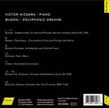 Ferruccio Busoni (1866-1924): Klavierwerke - "Polyphonic Dreams", CD