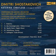 Dmitri Schostakowitsch (1906-1975): Symphonie "Katerina Ismailowa", CD