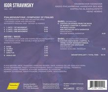 Igor Strawinsky (1882-1971): Psalmensymphonie, CD